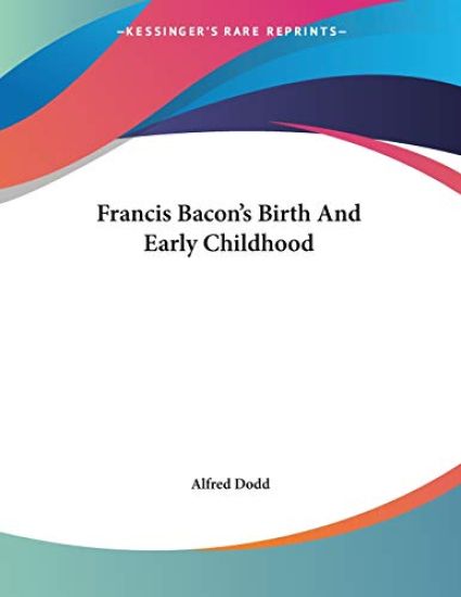 Francis Bacon's Birth and Early Childhood