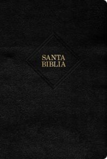 RVR 1960 Biblia Letra Gigante, Negro, Piel Fabricada