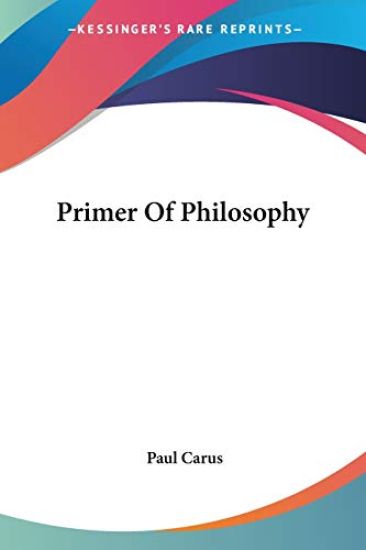 Primer of Philosophy