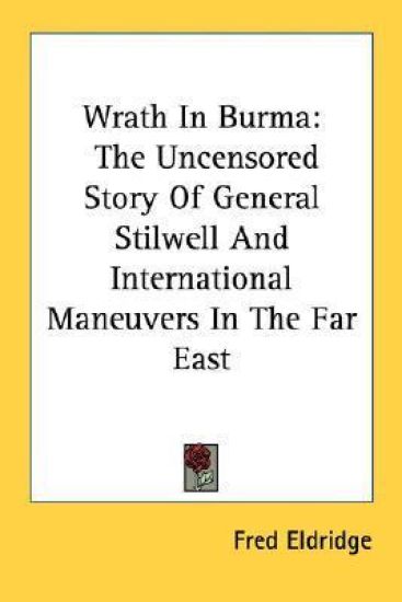 Wrath in Burma