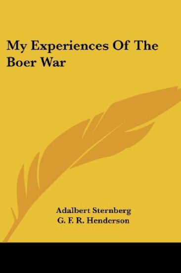 My Experiences of the Boer War