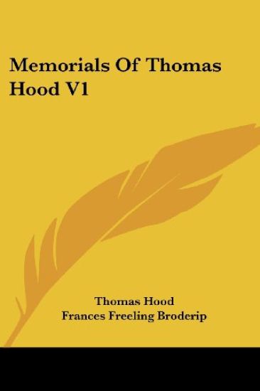 Memorials of Thomas Hood