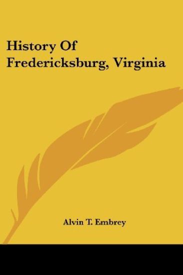 History of Fredericksburg, Virginia