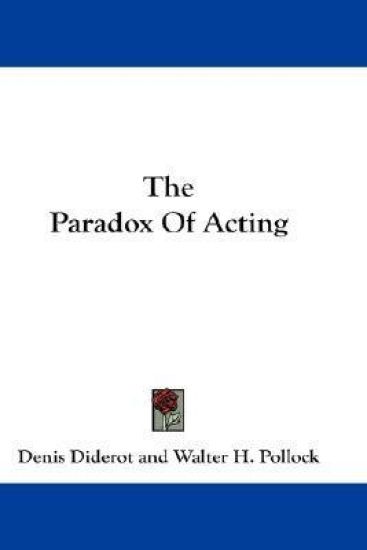 The Paradox of Acting