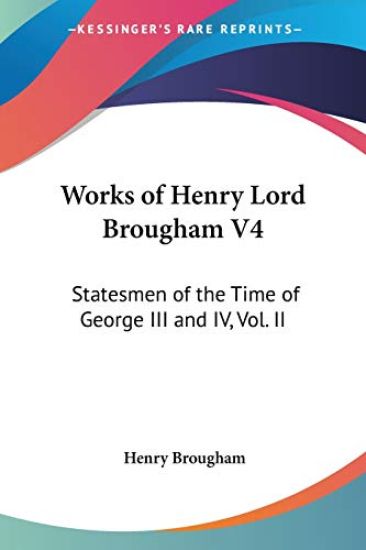 Works of Henry Lord Brougham