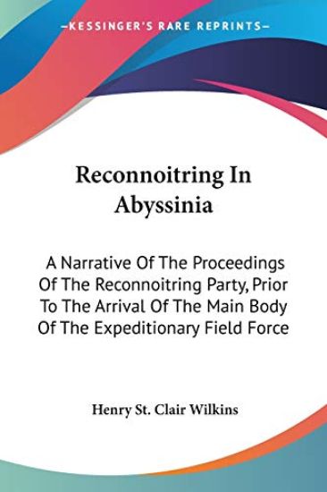 Reconnoitring in Abyssinia