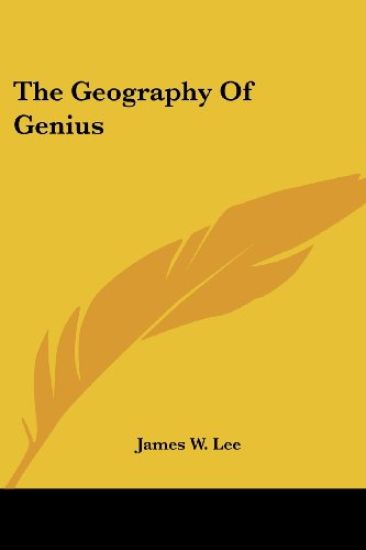 The Geography Of Genius