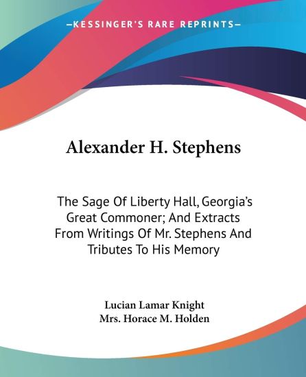 Alexander H. Stephens