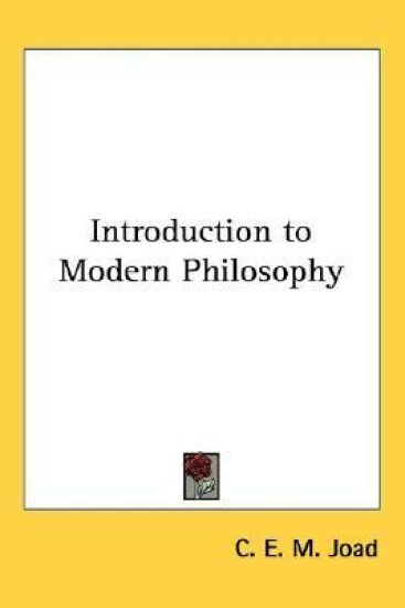 Introduction to Modern Philosophy