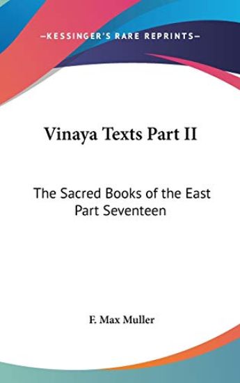 Vinaya Texts Part II