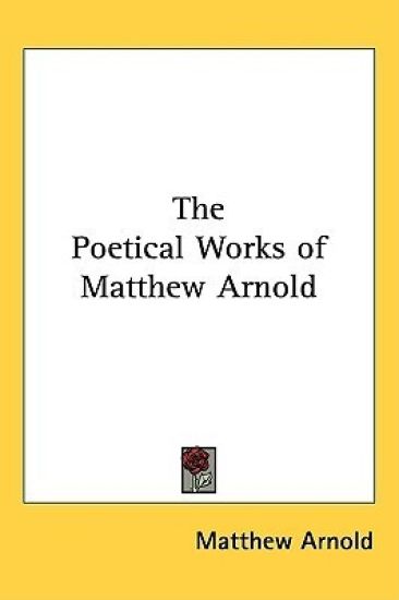 The Poetical Works of Matthew Arnold