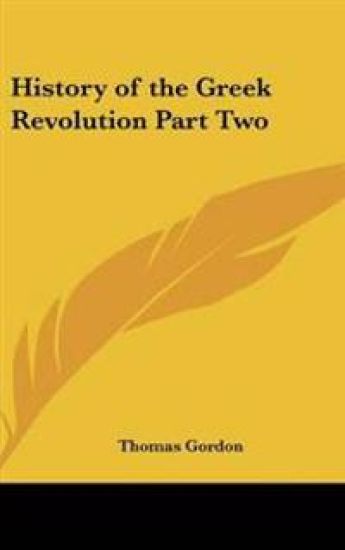 History of the Greek Revolution