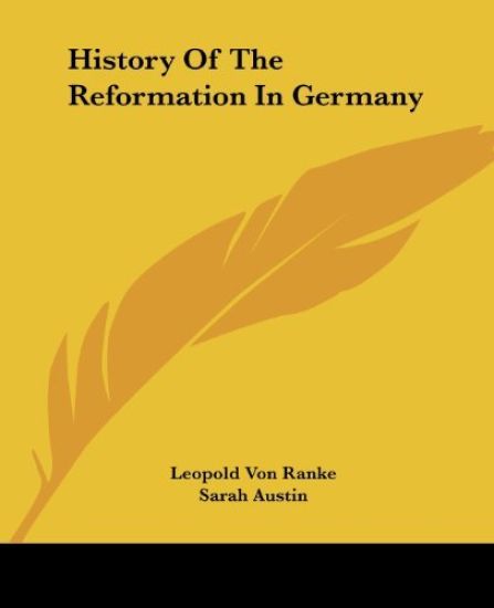 History of the Reformation in Germany