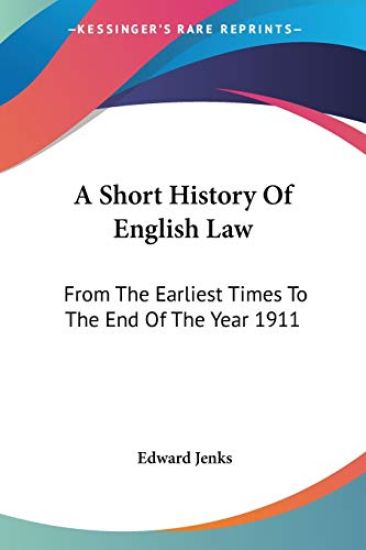 A Short History of English Law