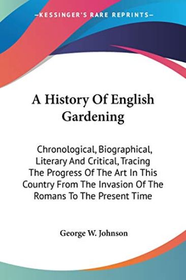 A History of English Gardening