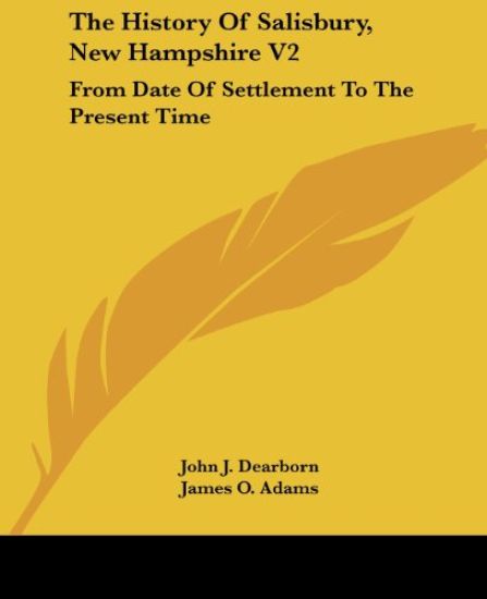 The History of Salisbury, New Hampshire