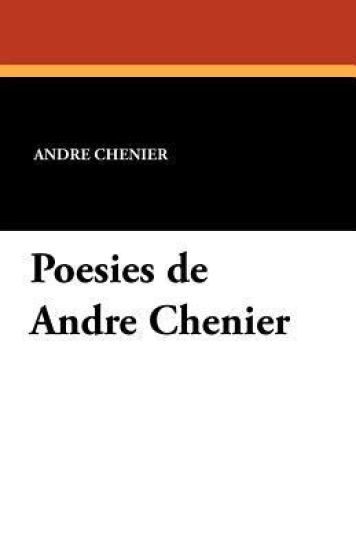 Poesies de Andre Chenier
