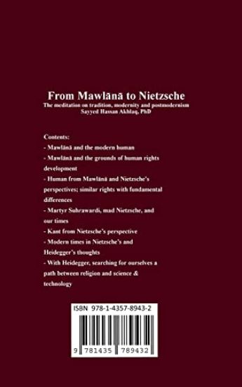 From Mawlana to Nietzsche