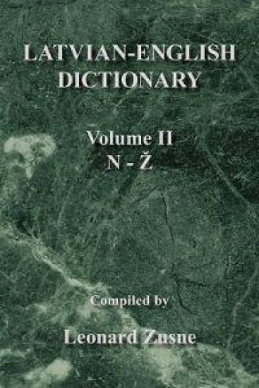 Latvian-English Dictionary