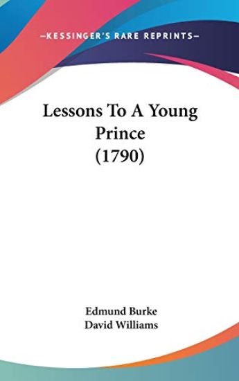 Lessons To A Young Prince (1790)