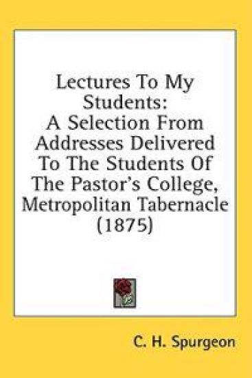 Lectures To My Students