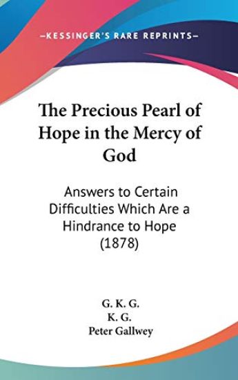 The Precious Pearl Of Hope In The Mercy Of God