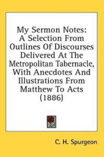 My Sermon Notes