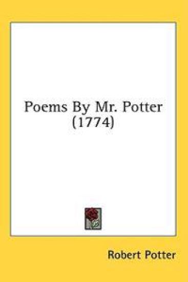 Poems By Mr. Potter (1774)