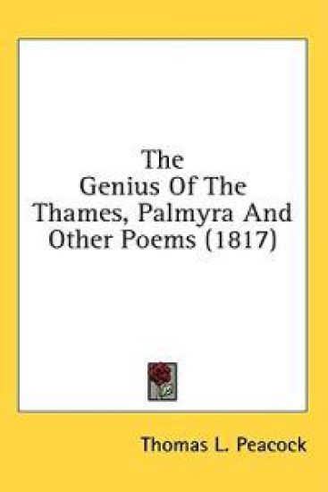 The Genius Of The Thames, Palmyra And Other Poems (1817)