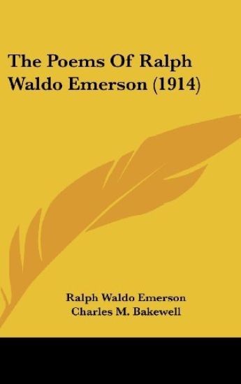 The Poems of Ralph Waldo Emerson