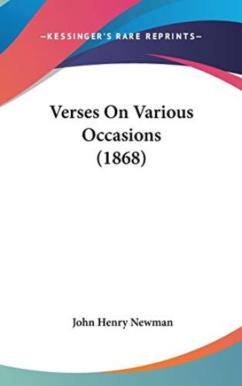 Verses On Various Occasions (1868)