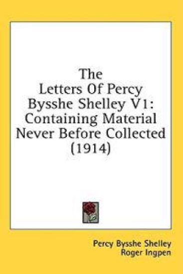 The Letters of Percy Bysshe Shelley