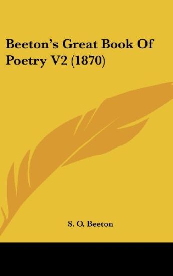 Beeton's Great Book Of Poetry V2 (1870)