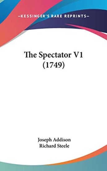 The Spectator V1 (1749)