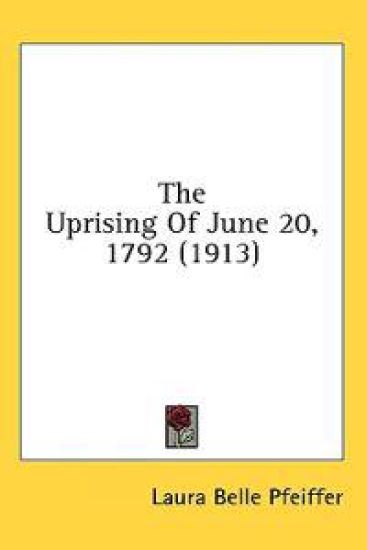 The Uprising of June 20, 1792