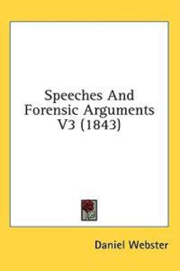 Speeches And Forensic Arguments V3 (1843)