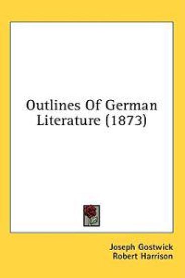 Outlines Of German Literature (1873)