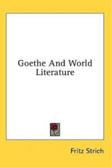 Goethe and World Literature