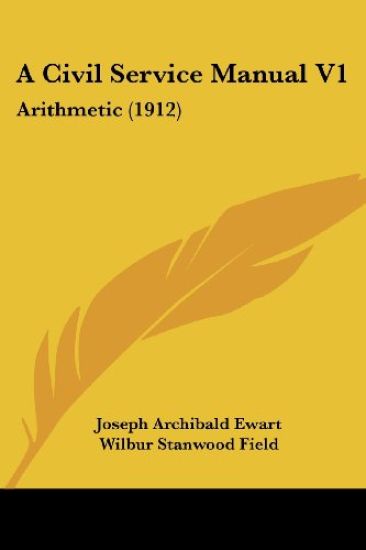 A Civil Service Manual V1