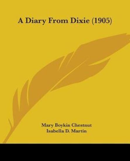 A Diary From Dixie (1905)