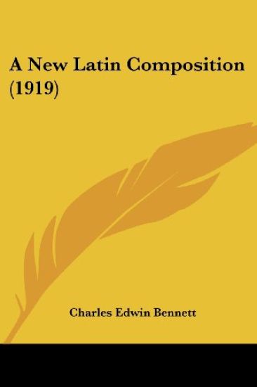 A New Latin Composition (1919)