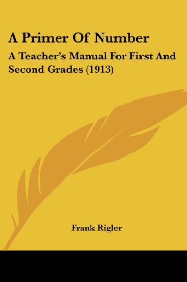 A Primer Of Number