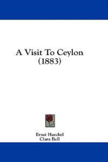 A Visit To Ceylon (1883)