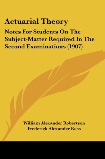 Actuarial Theory