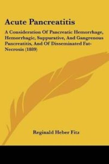 Acute Pancreatitis