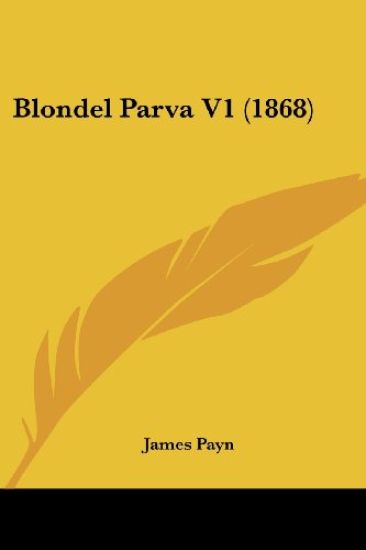 Blondel Parva V1 (1868)