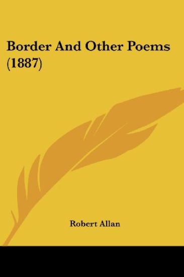 Border And Other Poems (1887)