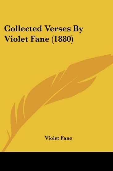 Collected Verses By Violet Fane (1880)