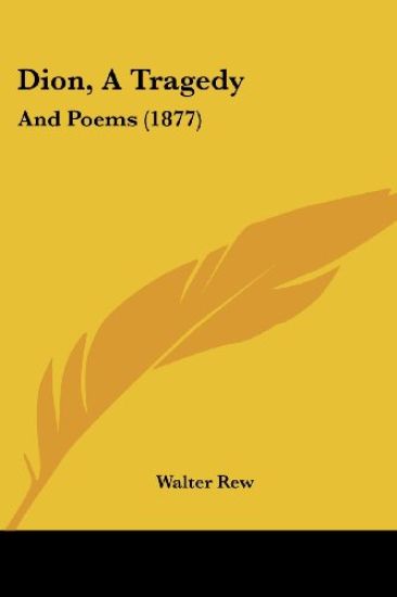 Dion, A Tragedy