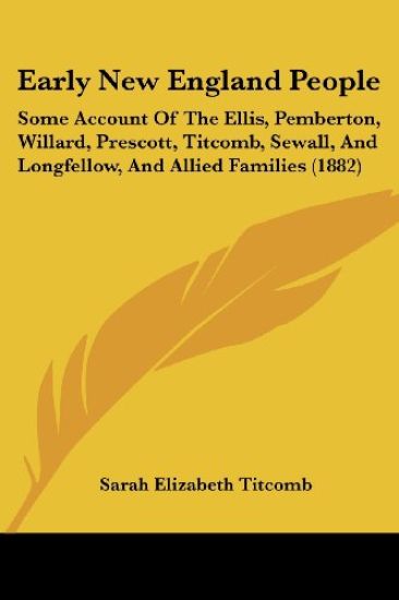 Early New England People